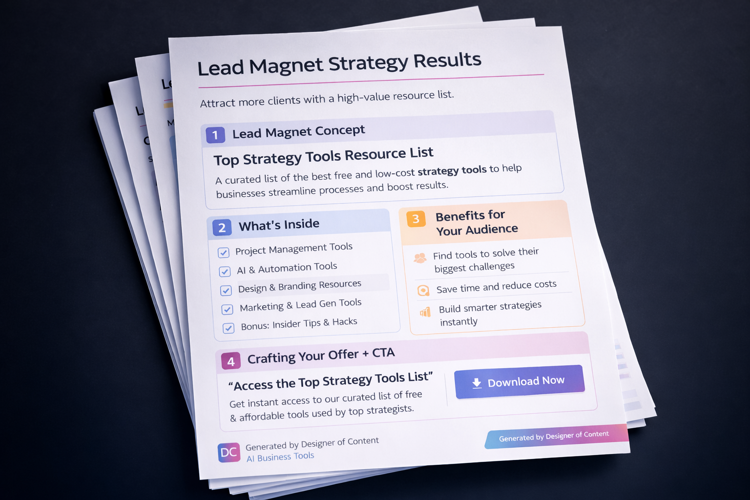 Promotion Plan Example